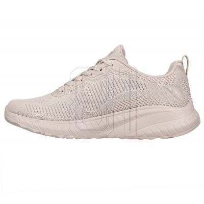 4. Skechers Memory Foam BOBS Squad Chaos W 117209 NUDE shoes