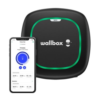 7. Wallbox Pulsar Max PLP4-0-2-3-9-002 Electric Vehicle Charger 11 kW Wi-Fi Bluetooth 5 m Black