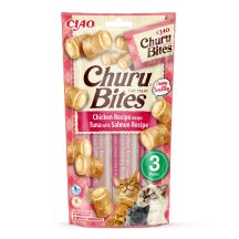 CHURU Bites Tuna & Salmon for cats 3x10g