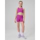 6. Girls' seamless sports short leggings 4F 4FJRSS26TFSTF140-53S