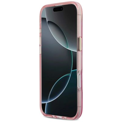 5. Karl Lagerfeld IML Choupettes Karl Script Logo MagSafe iPhone Air Case - Pink