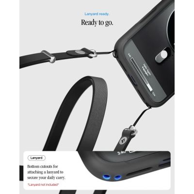 11. Spigen Ultra Hybrid MagSafe Case for iPhone 18 Pro / 17 Pro - Black
