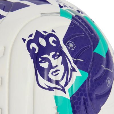 3. adidas Queens League mini football white-purple-green KE8233