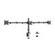 GEMBIRD ADJUSTABLE DESK ARM/MOUNT FOR 3 MONITORS 17-27, 100X100MM, UP TO 7KG