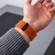 5. Tech-Protect NylonLoop Strap for Garmin Fenix 5X / 5X Plus / 6X / 6X Pro / 7X / 8 / 8 Pro / 9 / 9 Pro (51 mm) – Orange