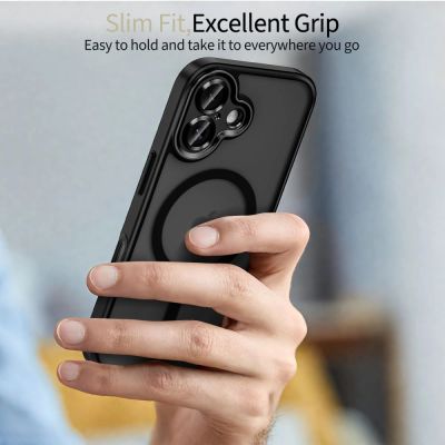 5. Tech-Protect MagCam MagSafe Case for iPhone 17 - Matte Black