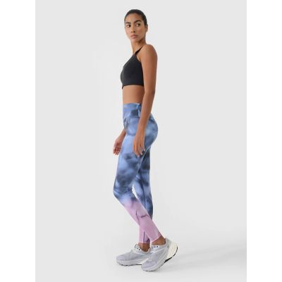4. Women's 4F High Waisted Training Leggings 4FRSS25TFTIF408-91A