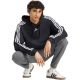 6. Men's adidas Essentials 3-Stripes French Terry Hoodie Black KY6605