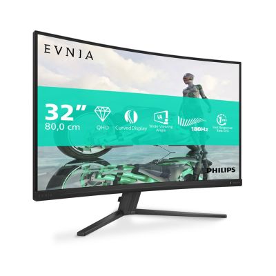 10. Philips Evnia 32M2C3500L/00 computer monitor 80 cm (31.5") 2560 x 1440 px Quad HD LCD Black