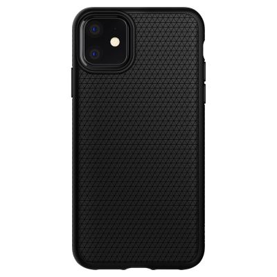 8. Spigen Liquid Air iPhone 11 Case - Matte Black