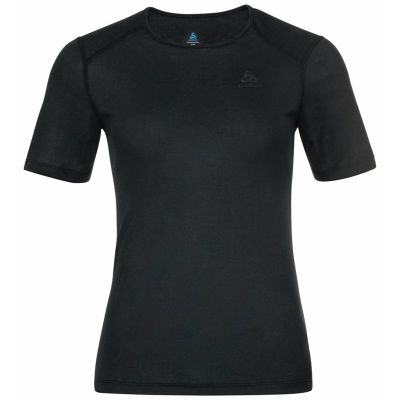 Odlo BL TOP crew neck s/s ACTIVE WARM ECO women's t-shirt size S Black