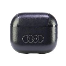 Audi Leather Big Logo Case for AirPods 3 - Black