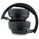 4. BMW Bluetooth ANC On-Ear Headphones BMBHKL601SSLVK Black/Black Metal Logos
