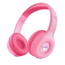 TRUST Nouna Wireless Kids pink headphones