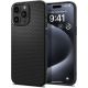 Spigen Liquid Air iPhone 15 Pro Case - Matte Black