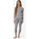 Women's long-sleeve top SUPER.NATURAL W SIERRA140 LS grey