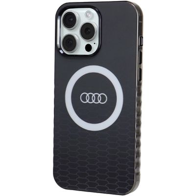 2. Audi IML Big Logo MagSafe case for iPhone 15 Pro Max - black