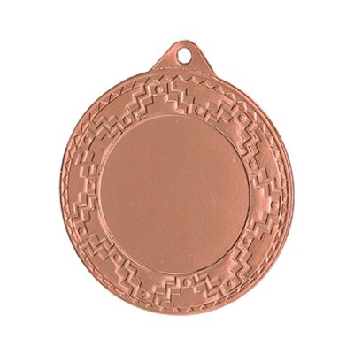 Bronze medal overall with space for a sticker