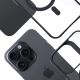 15. 3mk Satin Armor MagCase with MagSafe for iPhone 15 Pro Max - Clear with Black Frame