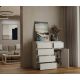 12. MALWA 1D5S CHEST OF DRAWERS WHITE