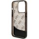 7. Guess GUHCP14LLC4PSGK iPhone 14 Pro 6.1" black/black hardcase Liquid Glitter 4G Transculent