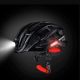 Rockbros MTB bike helmet with light black 57-62cm