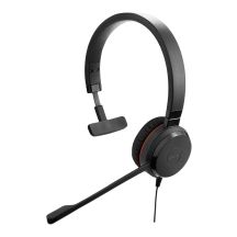 Jabra Evolve 30 II MS Mono Wired On-Ear Headphones