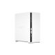 2. Qnap TS-233, Tower, 2 x 2.5"/3.5" SATA, ARM 2.0GHz Quad core, 2GB, 1 x 1GbE, External adapter (PSU)