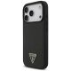 2. Guess Croco Triangle Logo MagSafe Case for iPhone 18 Pro / 17 Pro – black