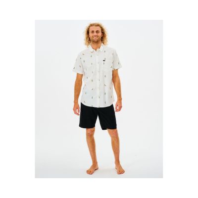 4. RIP CURL Hula Breach S/S Shirt white