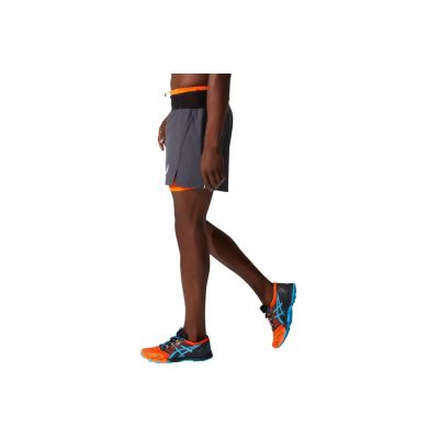 2. Asics Fujitrail Short 2011B898-020 Gray XS