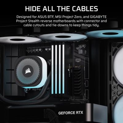 4. Corsair FRAME 4500X RS-R ARGB Tempered Glass Mid-Tower Case, Black