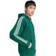 5. adidas Essentials 3-Stripes Fleece Hoodie men's green KZ1413