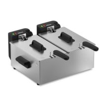 Tristar Double deep fryer | FR-9342 | Power 3600 W | Capacity 6 L | Silver