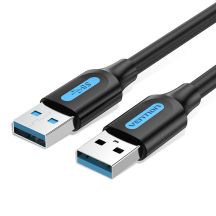 USB-A to USB-A Vention Cable 0.5m Black
