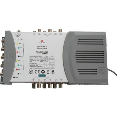 4. Multiswitch TMS-9/12S, 9 inputs / 12 outputs, Triax