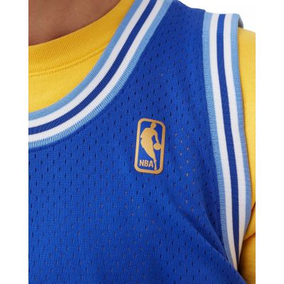 3. Mitchell & Ness NBA Swingman Los Angeles Lakers Shaquille O'Neal M T-shirt SMJYAC18013-LALROYA96SON