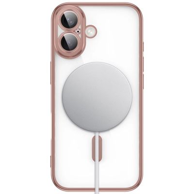 4. Tech-Protect MagFlex Case for iPhone 17 - Transparent Pink