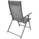 9. GARDEN CHAIR 57x68x106CM 2xTEXTLINE 7-POSITION WITH HEADREST SET OF 2 PCS