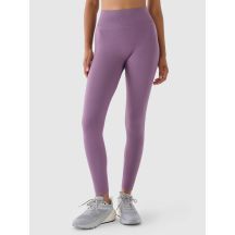 Women's seamless high-waisted training leggings 4F 4FWAW24TFTIF278-50S