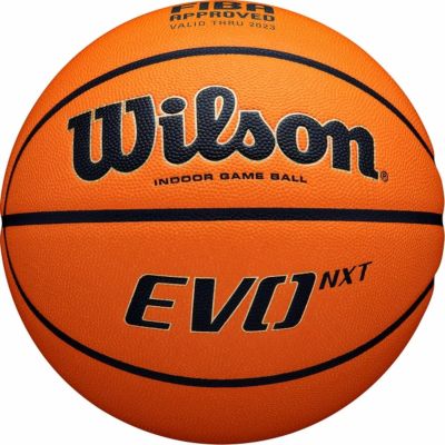 7. WILSON EVO NXT FIBA GAME BALL SIZE 7