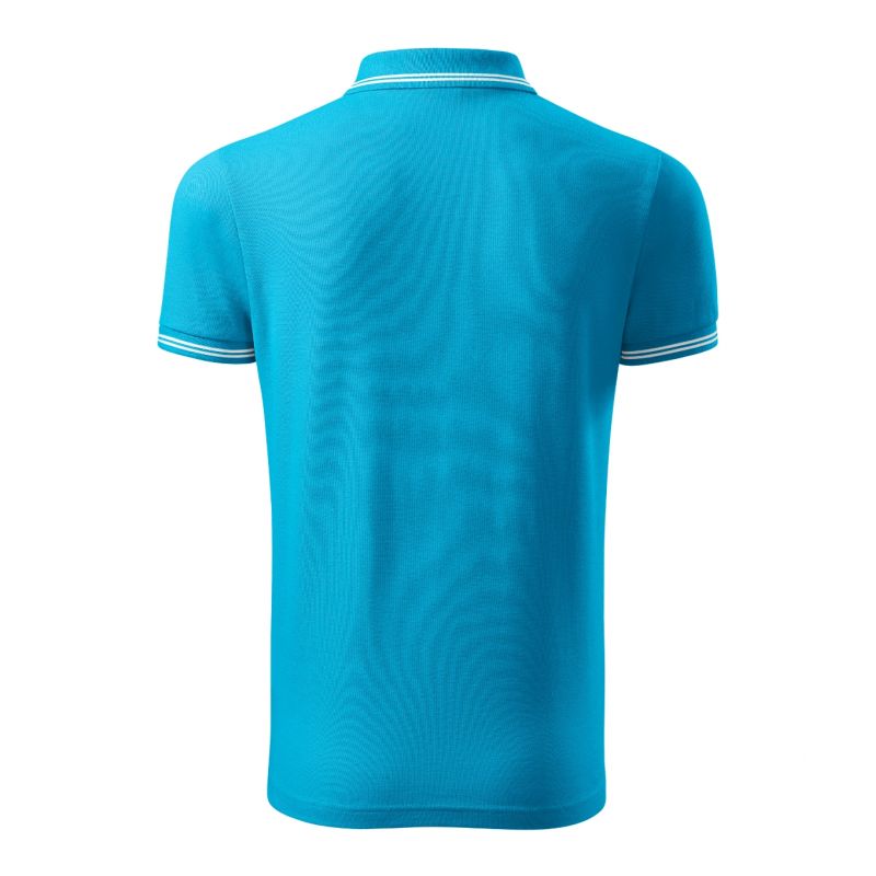 3. Malfini Urban M MLI-21944 turquoise polo shirt