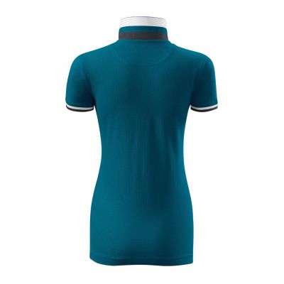 2. Malfini Collar Up W Polo Shirt MLI-25793 petrol blue