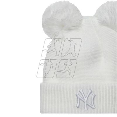 3. New Era Wmn Double Pom New York Yankees Beanie 60580774