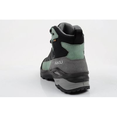 5. Aku women's trekking sports shoes Adapta Gore-tex leather black green