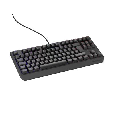 24. GENESIS THOR 230 TKL RGB MECHANICAL GAMING KEYBOARD OUTEMU RED BLACK HOT SWAP