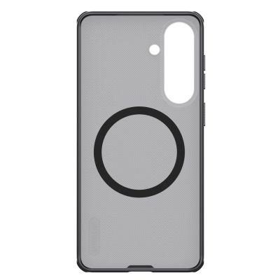 6. Nillkin Super Frosted Shield Pro Magnetic Case Compatible with MagSafe for Samsung Galaxy S26+ - Translucent Black