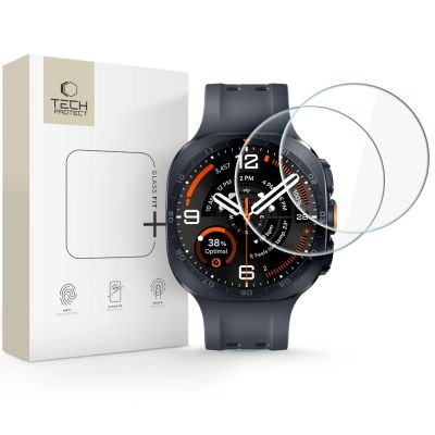 Tech-Protect Glass Fit+ 2-Pack Tempered Glass for Samsung Galaxy Watch Ultra 2 2026 47mm