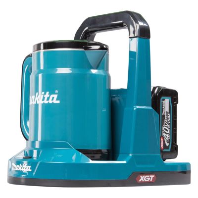 17. Makita KT001GZ Electric Kettle 0.8 l Black, Blue