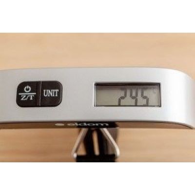 7. ELDOM ELECTRONIC LUGGAGE SCALE WB10 VELART ACCURACY 50G MAX WEIGHT 50 KG